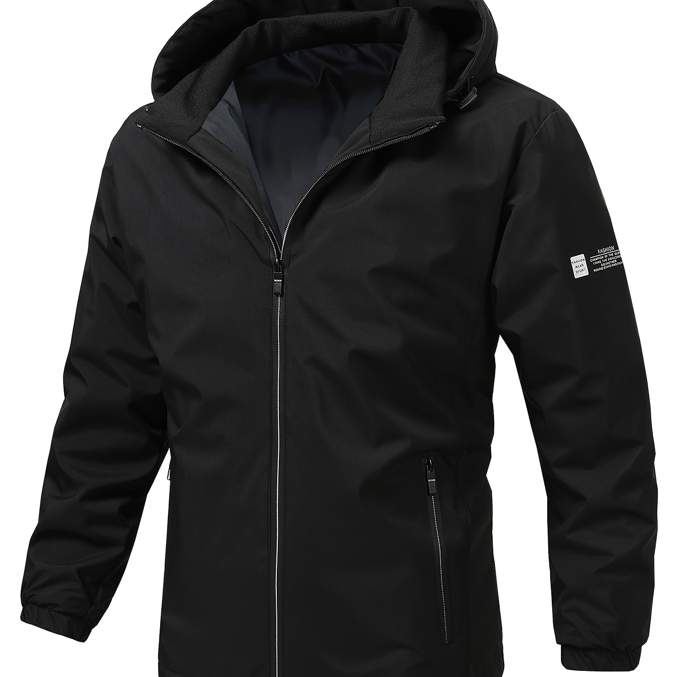 

Men's Lightweight Outdoor Windbreaker Jacket, Men' Zip Up Jacket With Hood, Spring/autumn Wear