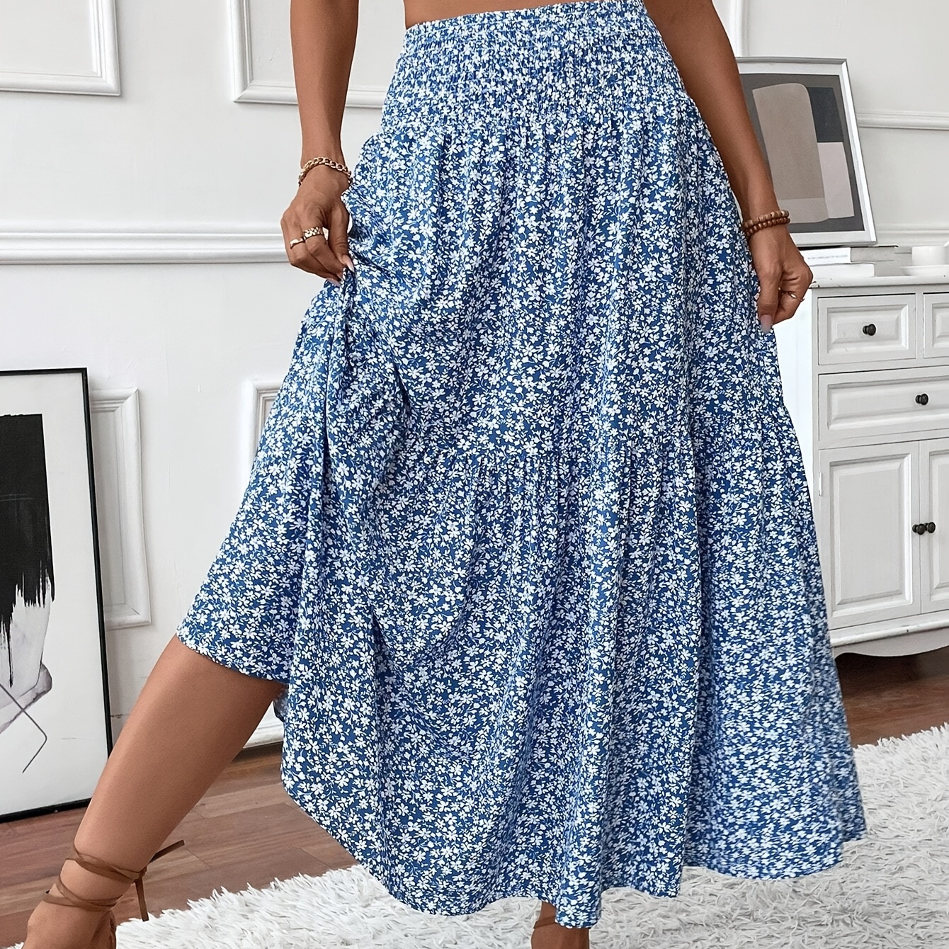 

Jupe Florale Élégante pour Femme