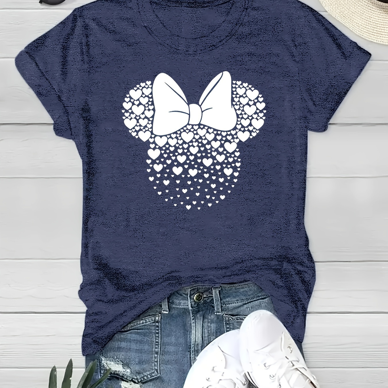 

- Pattern - And Summer Sleeved T- - Women's