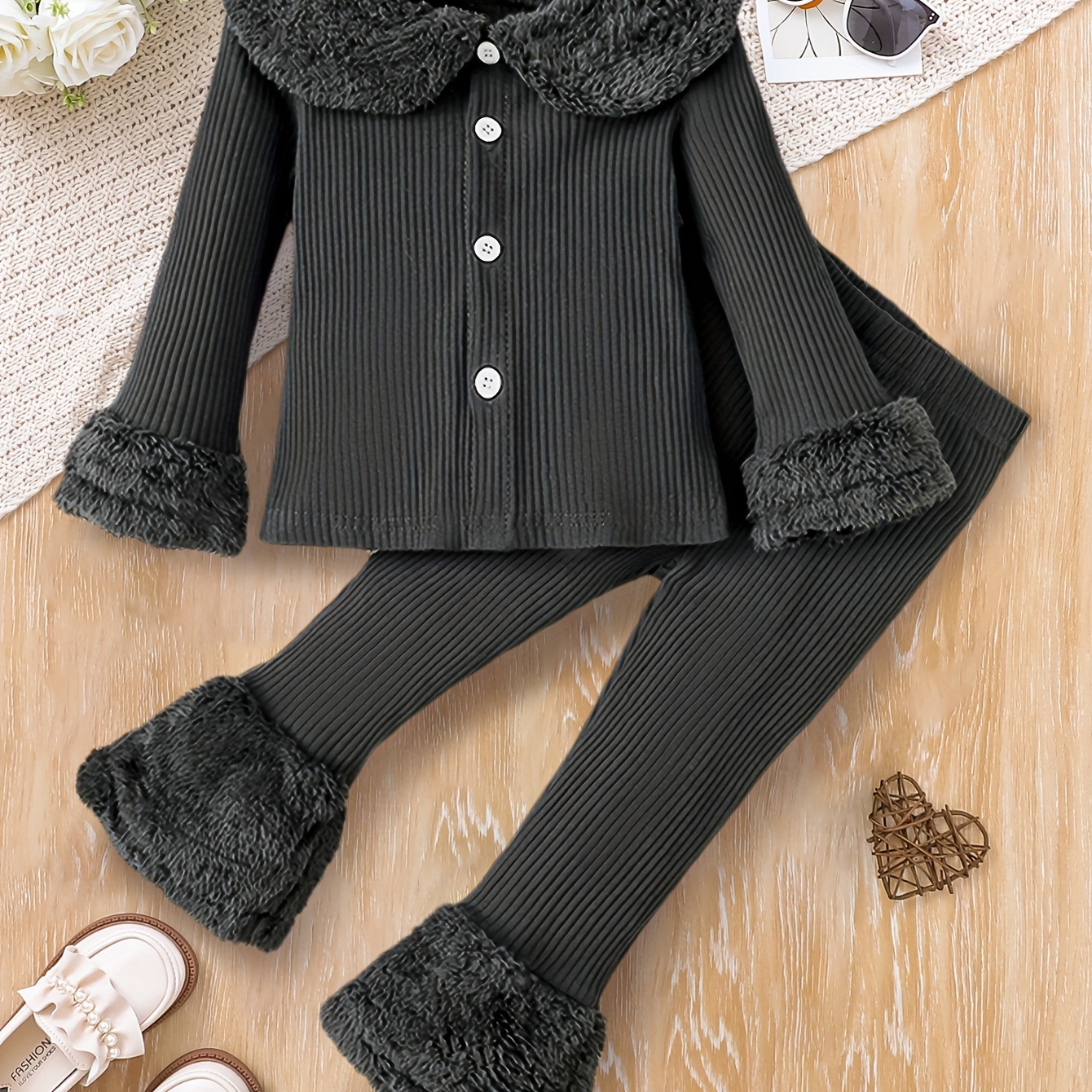 

Girls Clothes Set Long Sleeve Tops Pants Set Fall Winter Clothes
