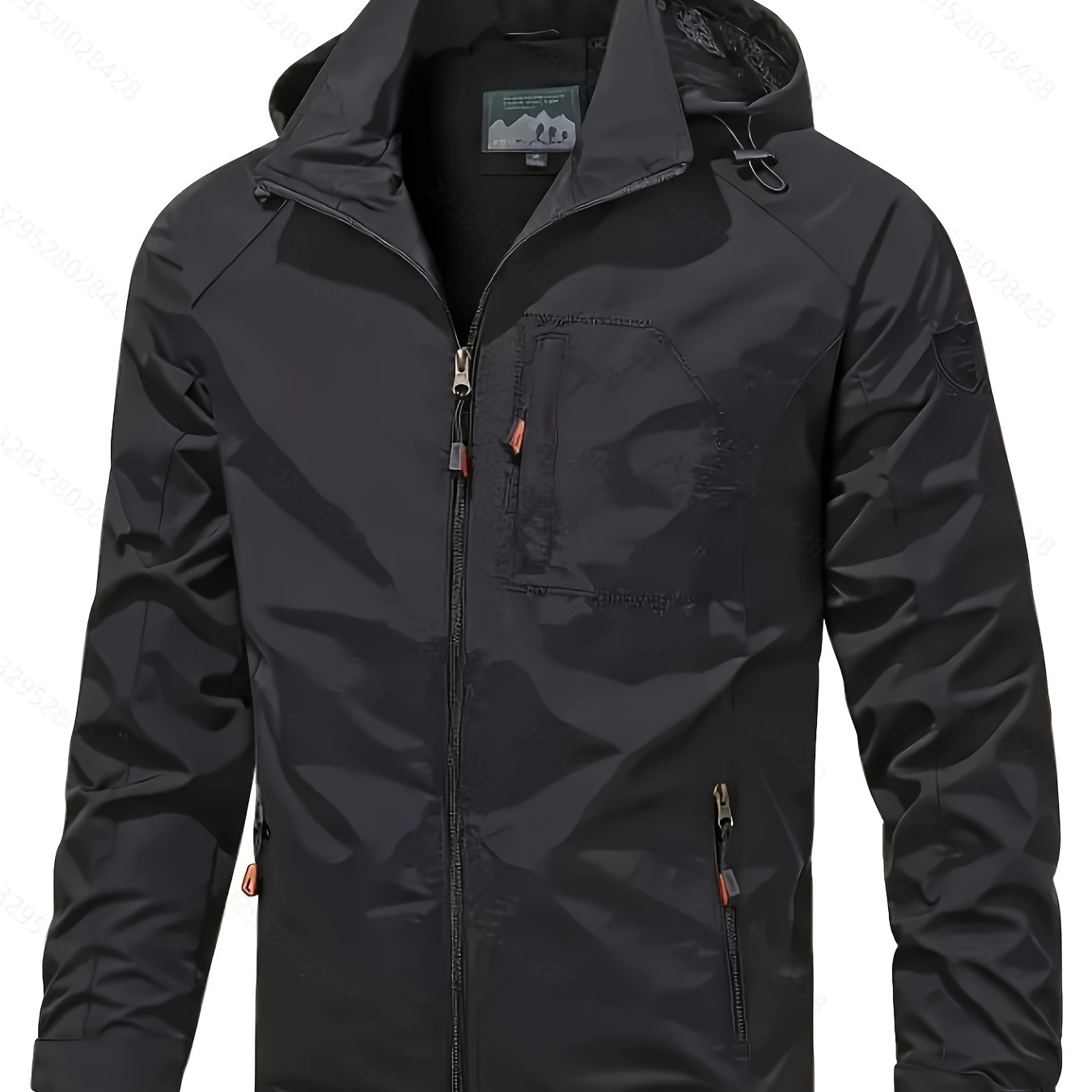 

Hooded Windbreaker For And , Water-repellent And Windproof As