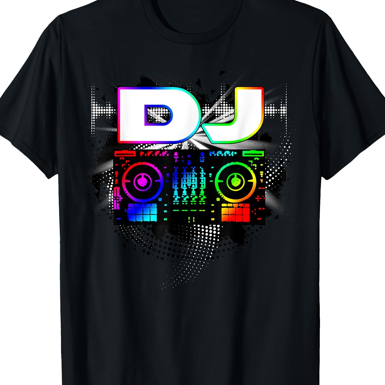 

Dj Music Player Sound Cool Funny Gift T-shirt, 100% Cotton, 220g