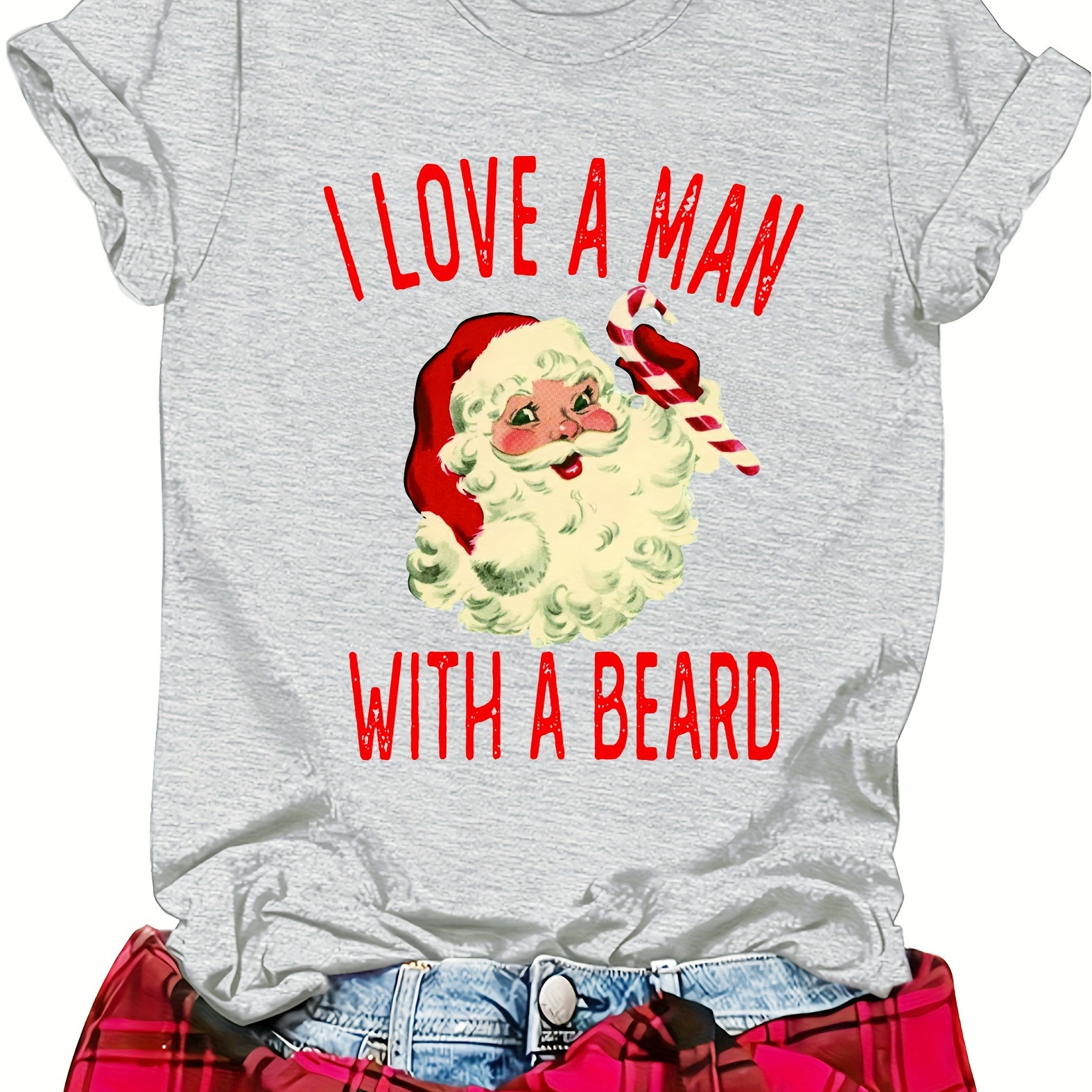 

Women's Christmas Graphic Tee - , , Polyester , , Non-sheer -