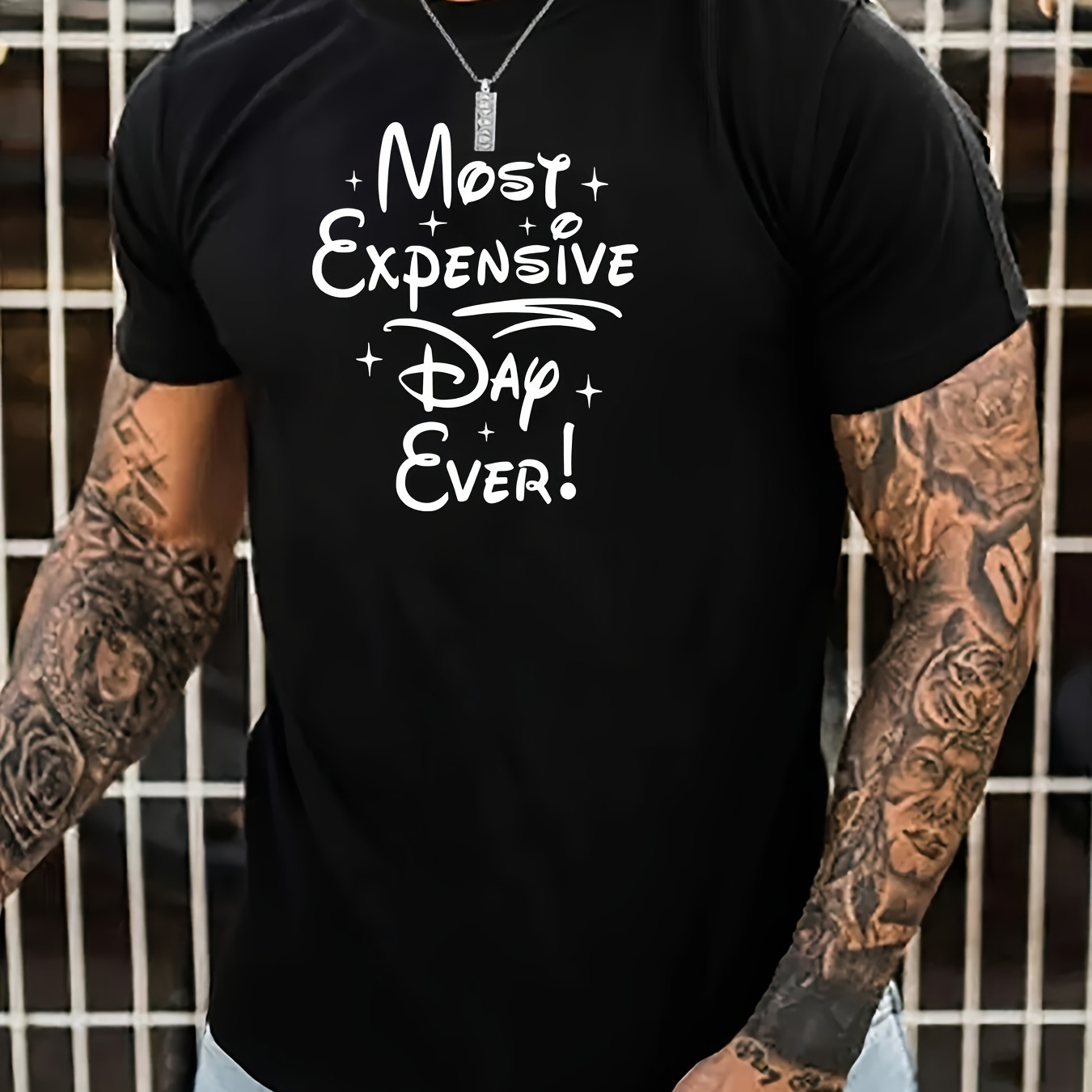 

Plus Size T-shirt, Most Expensive Print Short Sleeve Tee For Males, Men Clothing For Summer