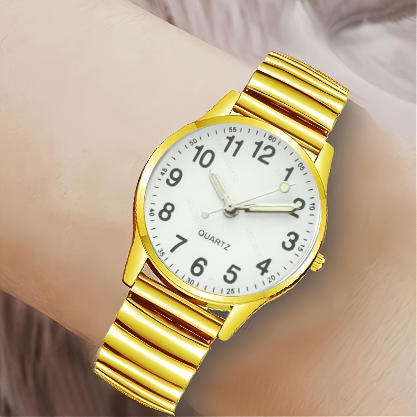 

Women's Stretch Watch Quartz Watch Fashion Women's Golden Watch