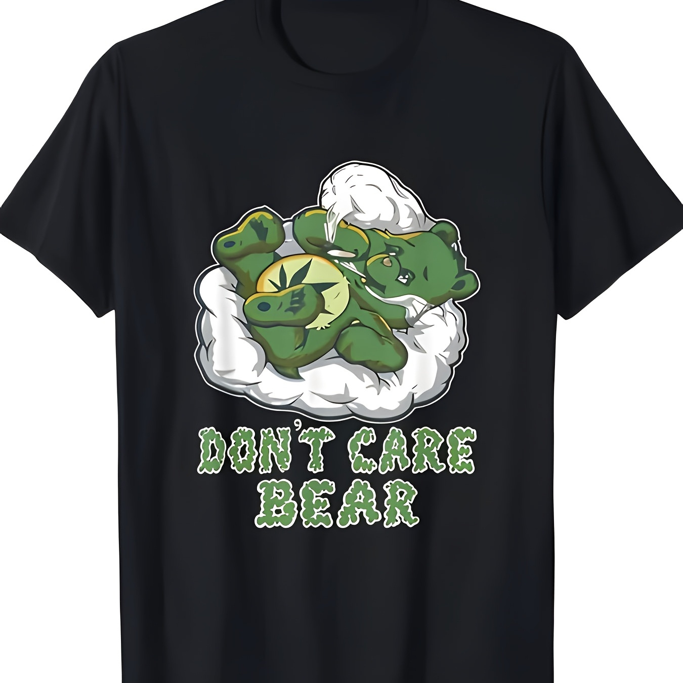 

Men's Casual Cartoon Print T-shirt - 100% Cotton, Machine Washable, All , Autumn Winter, Essential