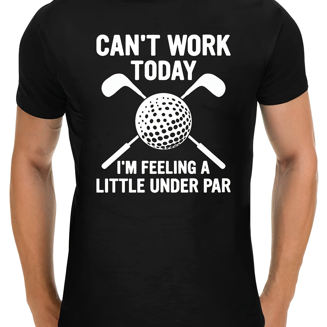 

Golf - ' Today, I'm Feeling Par' Golf And Clubs , Tee For Golf Enthusiasts And