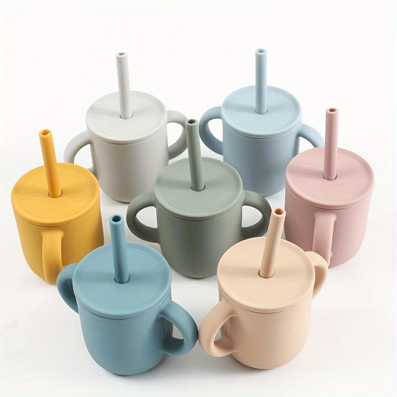 500ml Travel Mug With Straw Reusable Smoothie Plastic Iced Tumbler Dou –  Anthropologie Letter Mug