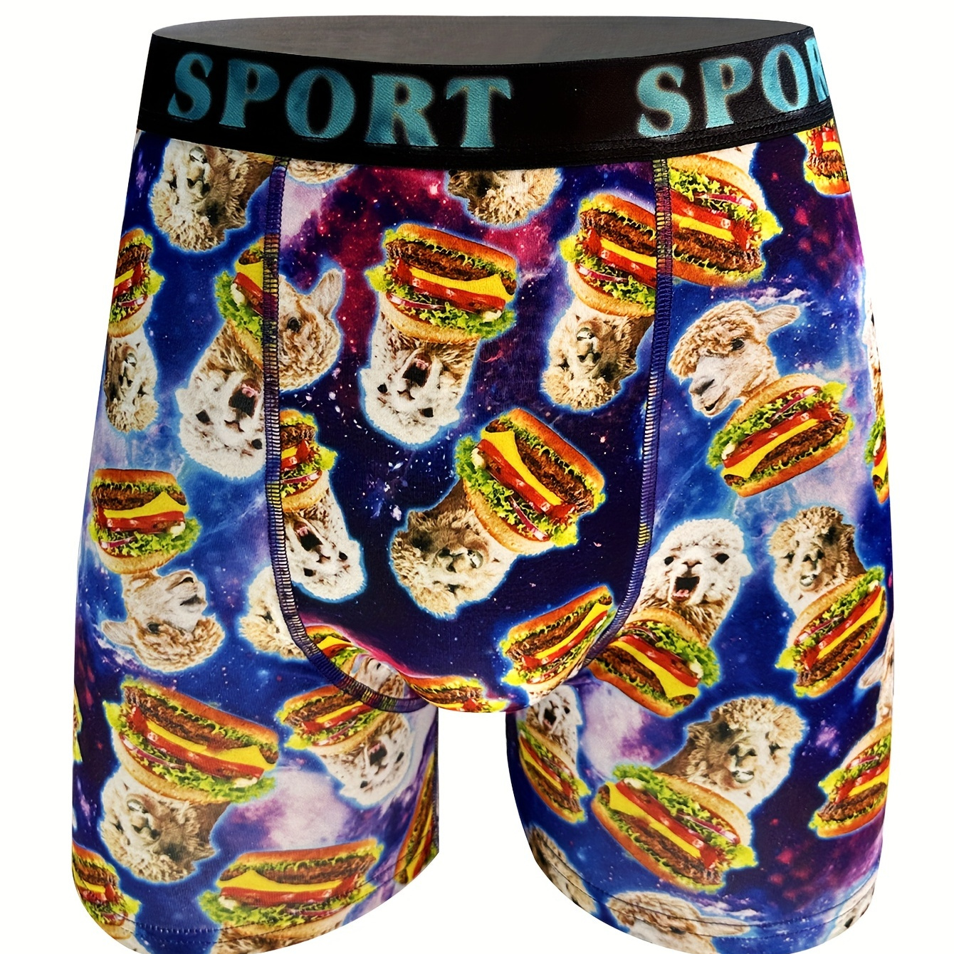 Fisyme Boxers for Men Fast Food Hamburger Boxer Shorts Soft Cotton Mens  Underwear Boxer Briefs, Multi, XX-Large : : Clothing, Shoes &  Accessories