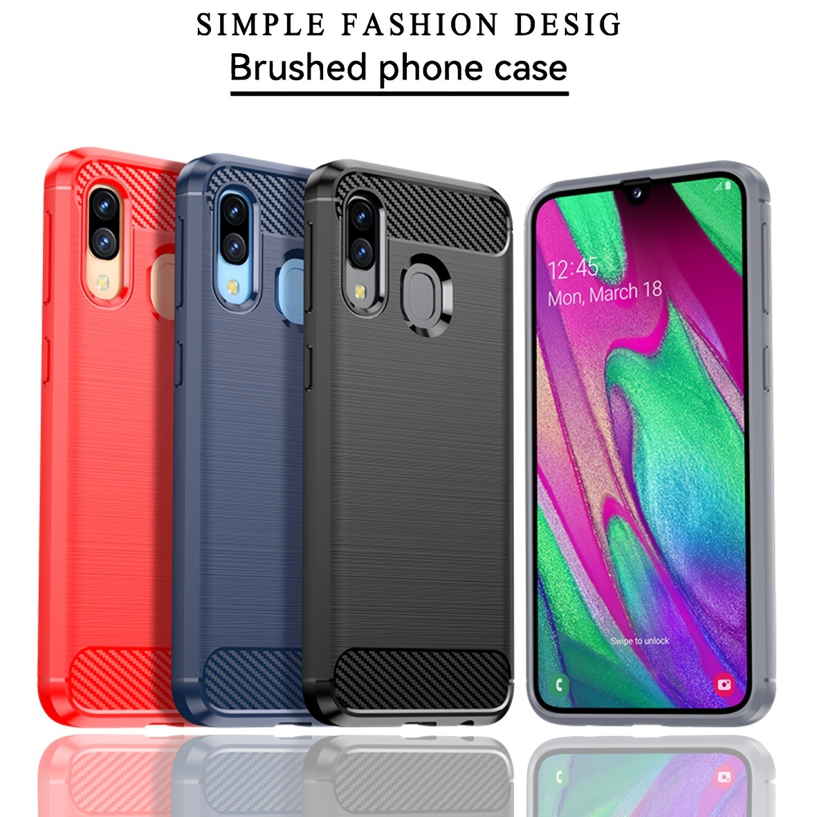 

Shock-proof Anti-slip Phone Case For Samsung Galaxy A40/a41/a42 - Perfect For Drawing!
