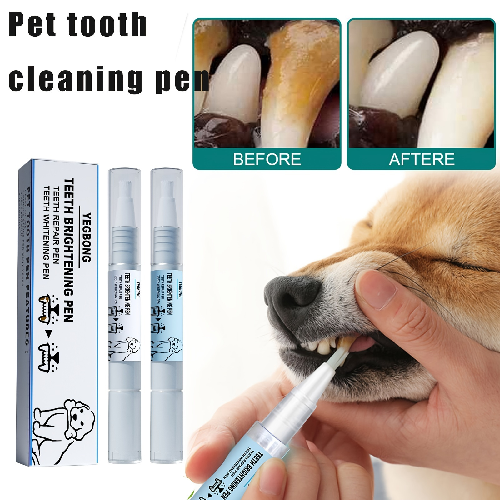 Keep Your Pet's Teeth Clean And Healthy With This Universal Tartar Cleaning Tool!