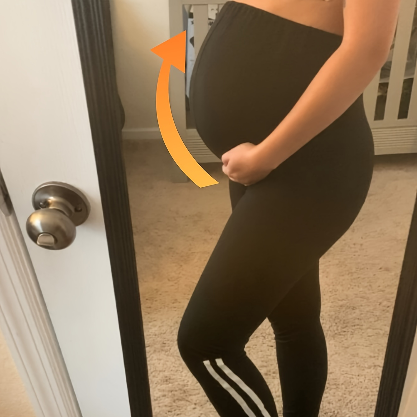 

Maternity Side Waistband Leggings