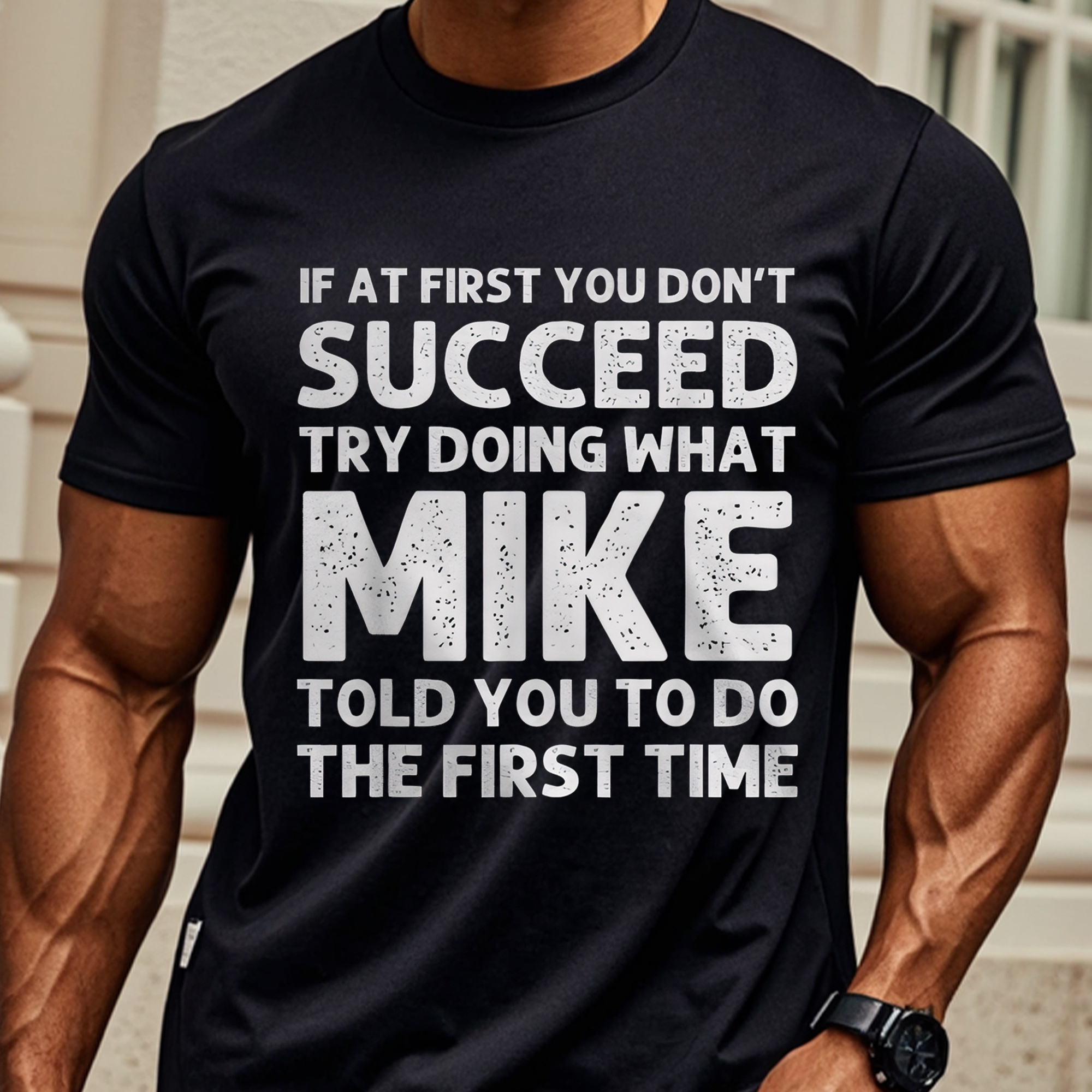 

Don't Try You To , , Mens T Shirts, , T Shirts For Men Graphic, , , Moisture - Wicking