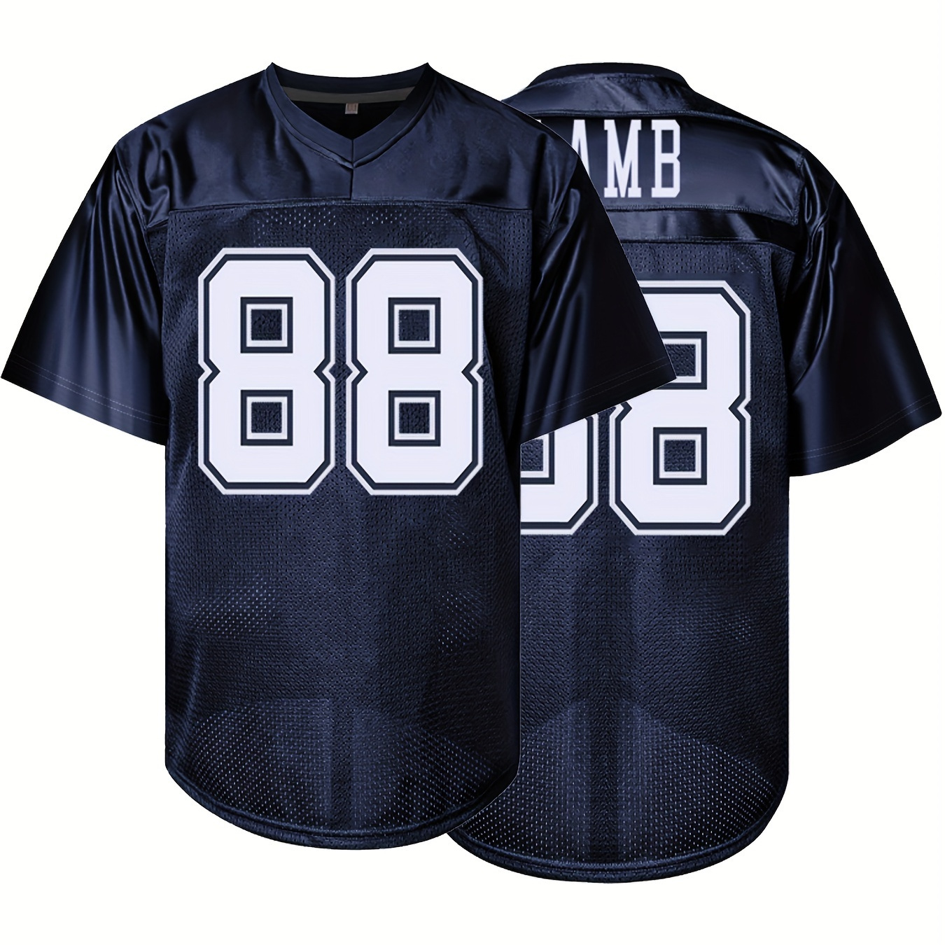 

#88 Embroidered Jersey - , , V- Sports Shirt For &