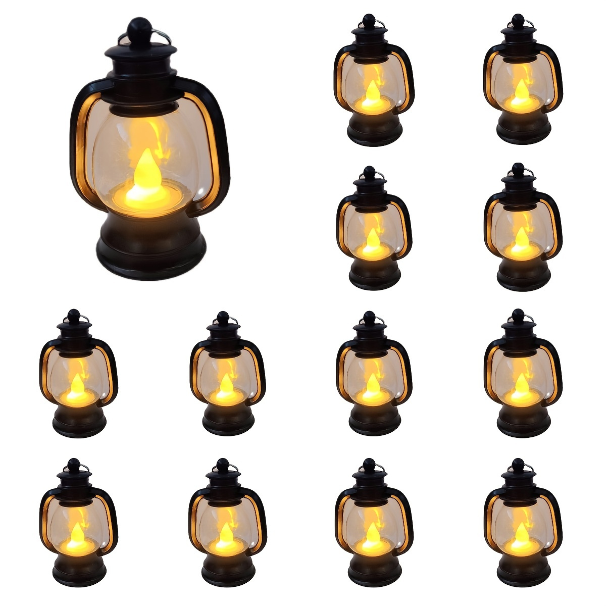 Decoration Wholesale Mini LED Flashing Hanging Lantern Battery
