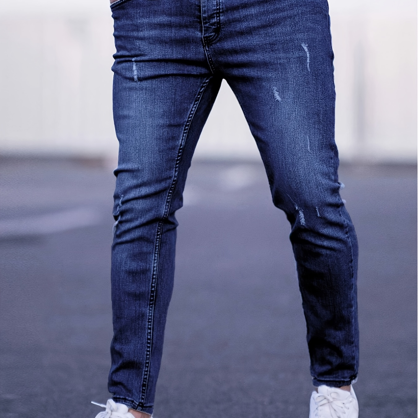 

Men's Casual Tight-fitting Denim Pants.