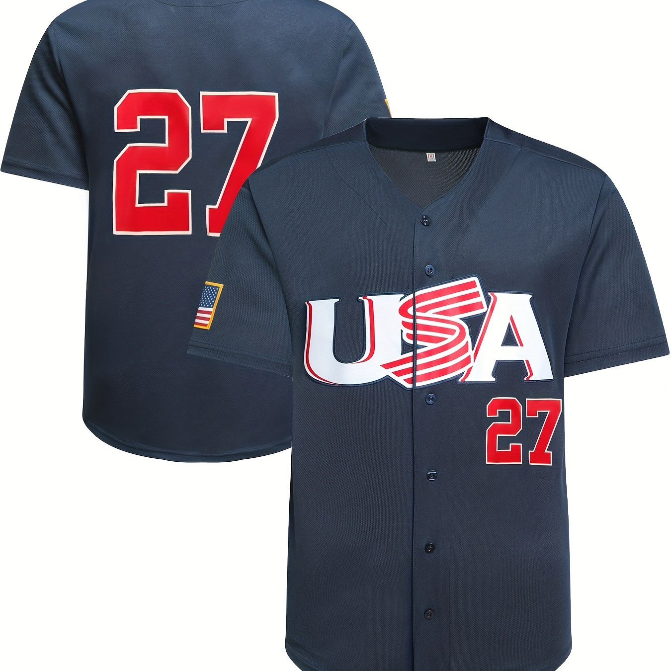 Men's Legend #8 24 Baseball Jersey, Embroidered Button Up Short Sleeve Uniform Baseball Shirt for Party Gifts,Temu