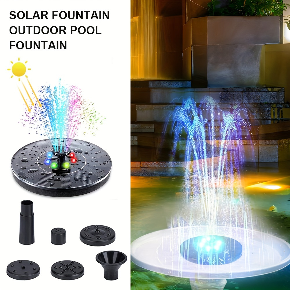 Add a Touch of Elegance to Your Garden with this 3.5W DIY Solar Fountain Pump!