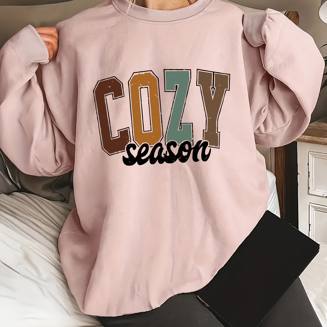 

Size Sweatshirt, Long Sleeve Sweatshirt, Women's Size Clothing