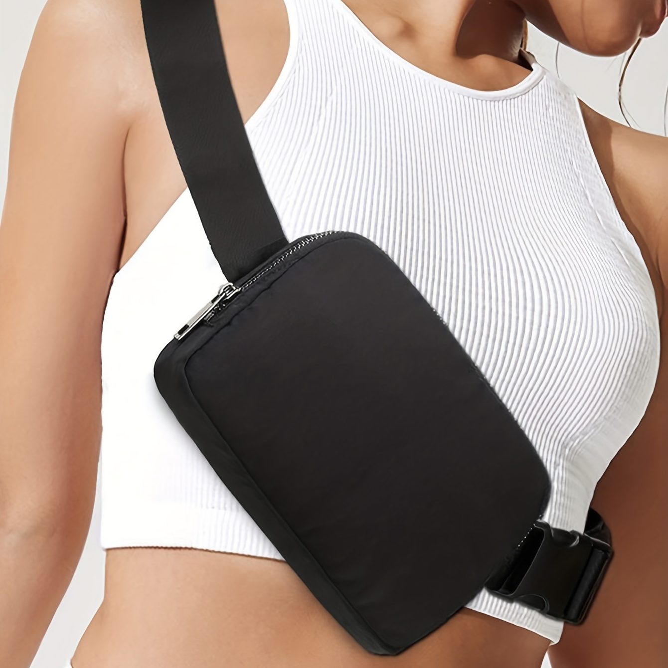 

1pc Multi Functional Cross Body Chest Bag, Fanny Pack Pouch