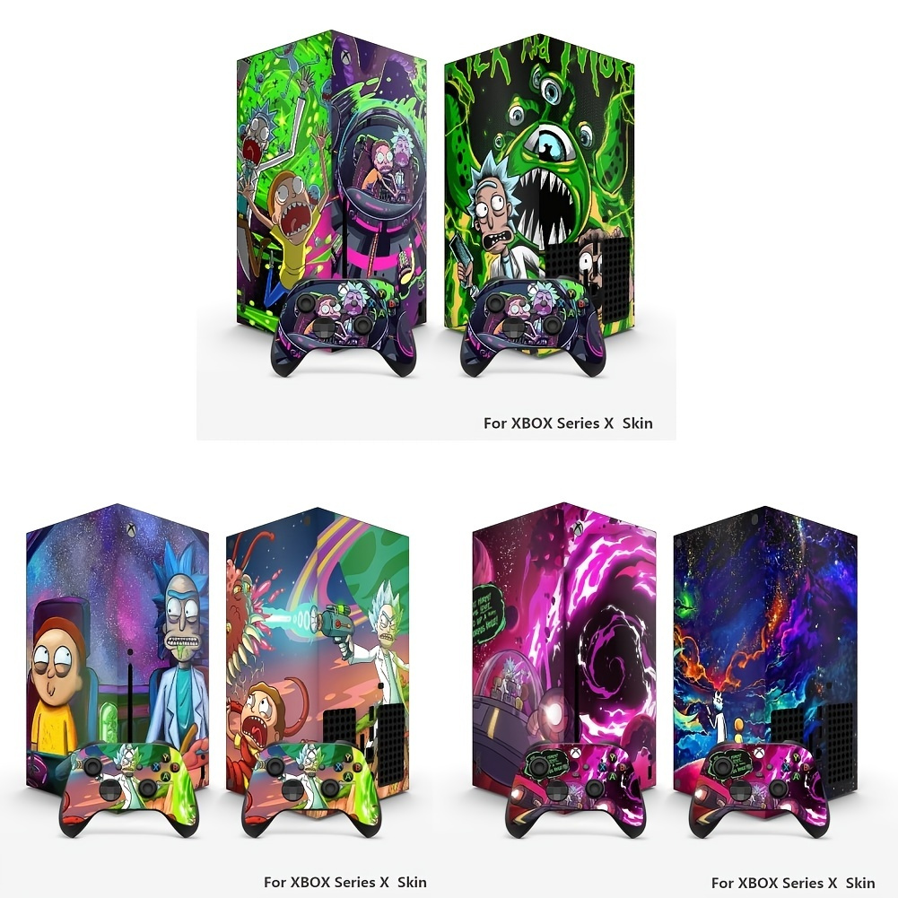 Maple Forest Style Xbox Series X Skin Sticker for Console & 2