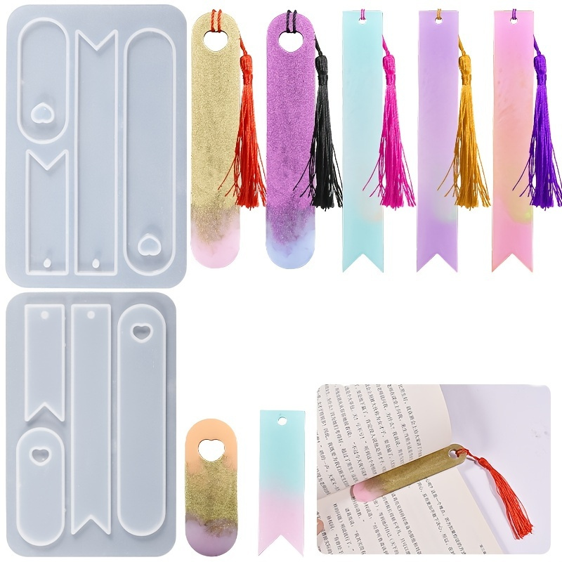 BOOKMARK MOLD Resin Bookmark Casting DIY Reader's Gift Rabbit