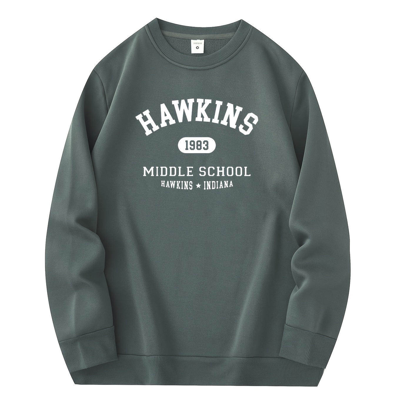 

Print Men's Pullover Round Neck Long Sleeve Sweatshirt Loose Casual Top For Autumn Winter Men's Clothing As Gifts Leisure Holiday