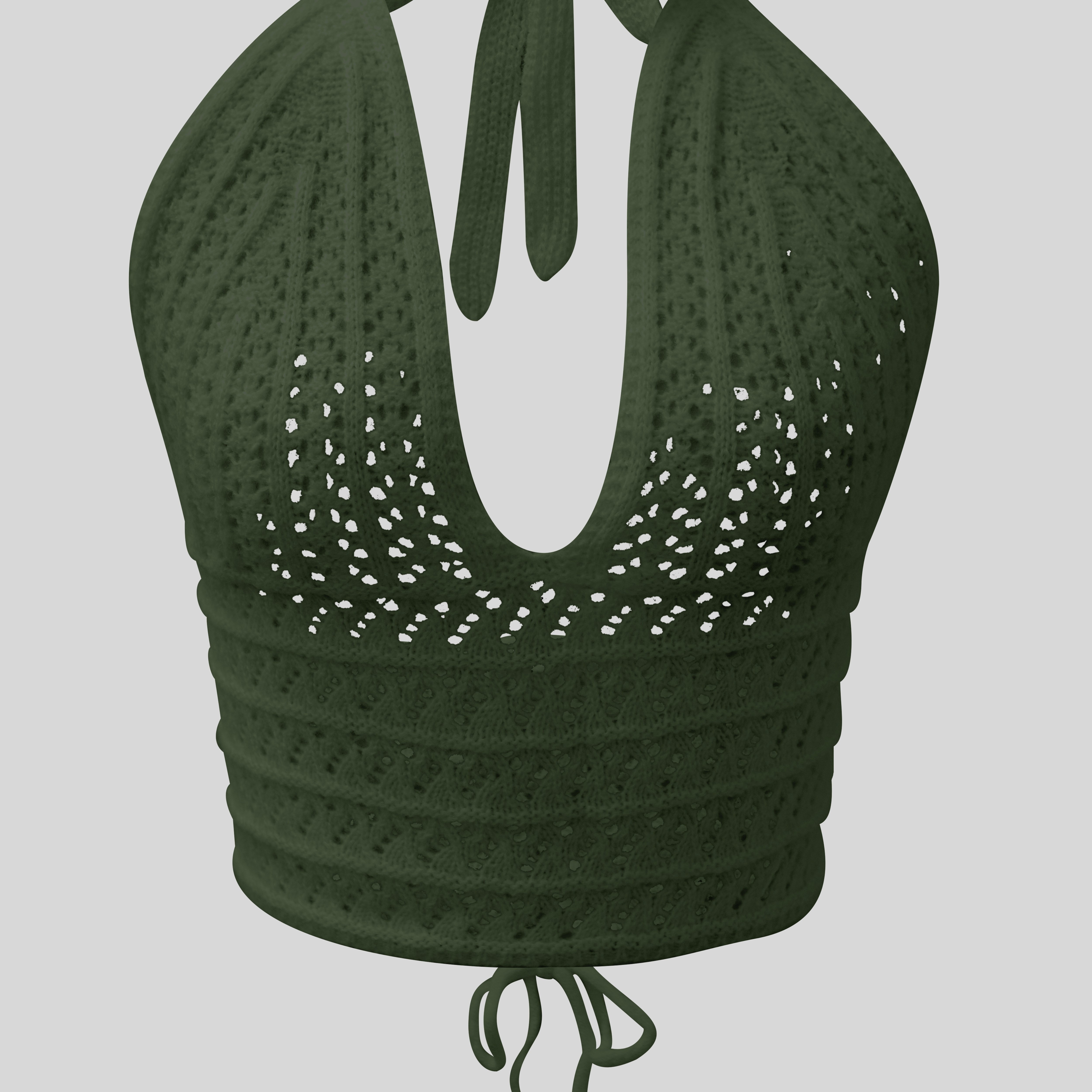 

Y2k Crop Sweater Bralette, Halter Neck Casual Sweater, Women's Clothing