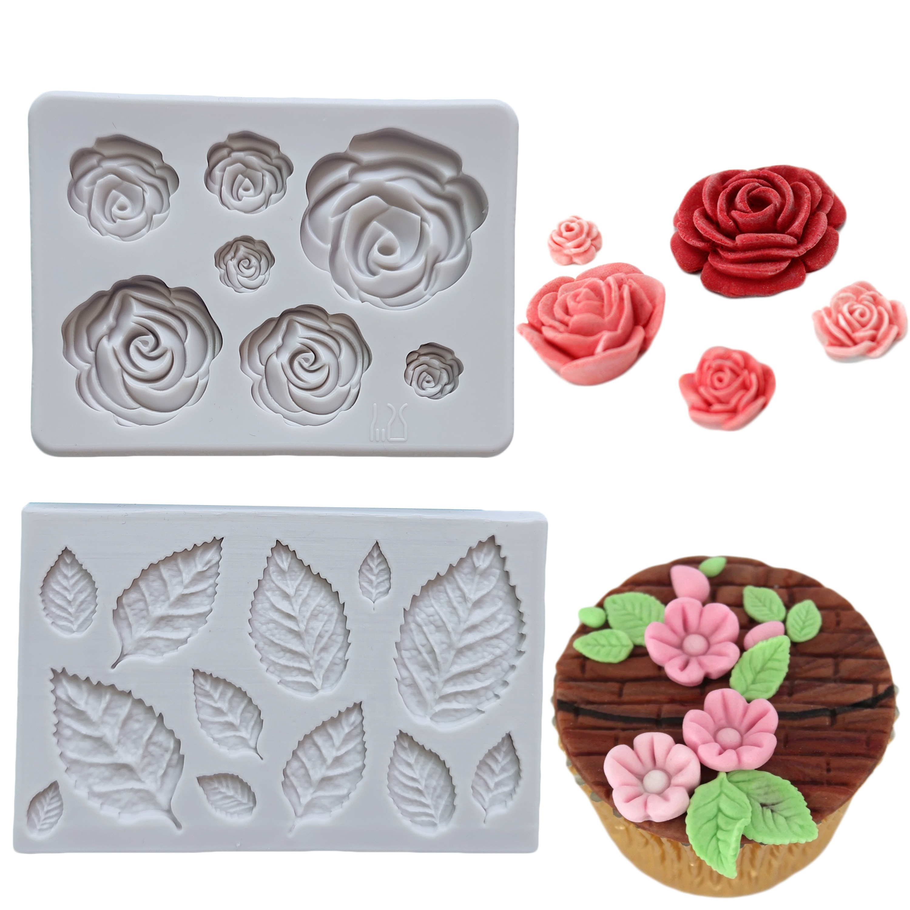 Flowers Pendant Silicone Molds Baking Pan With Flowers And - Temu