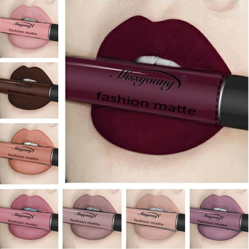 

Sexy Lip Color Liquid Matte Lipstick Does Not Stick To A Cup Of Matte Lipstick Valentine's Day Gifts