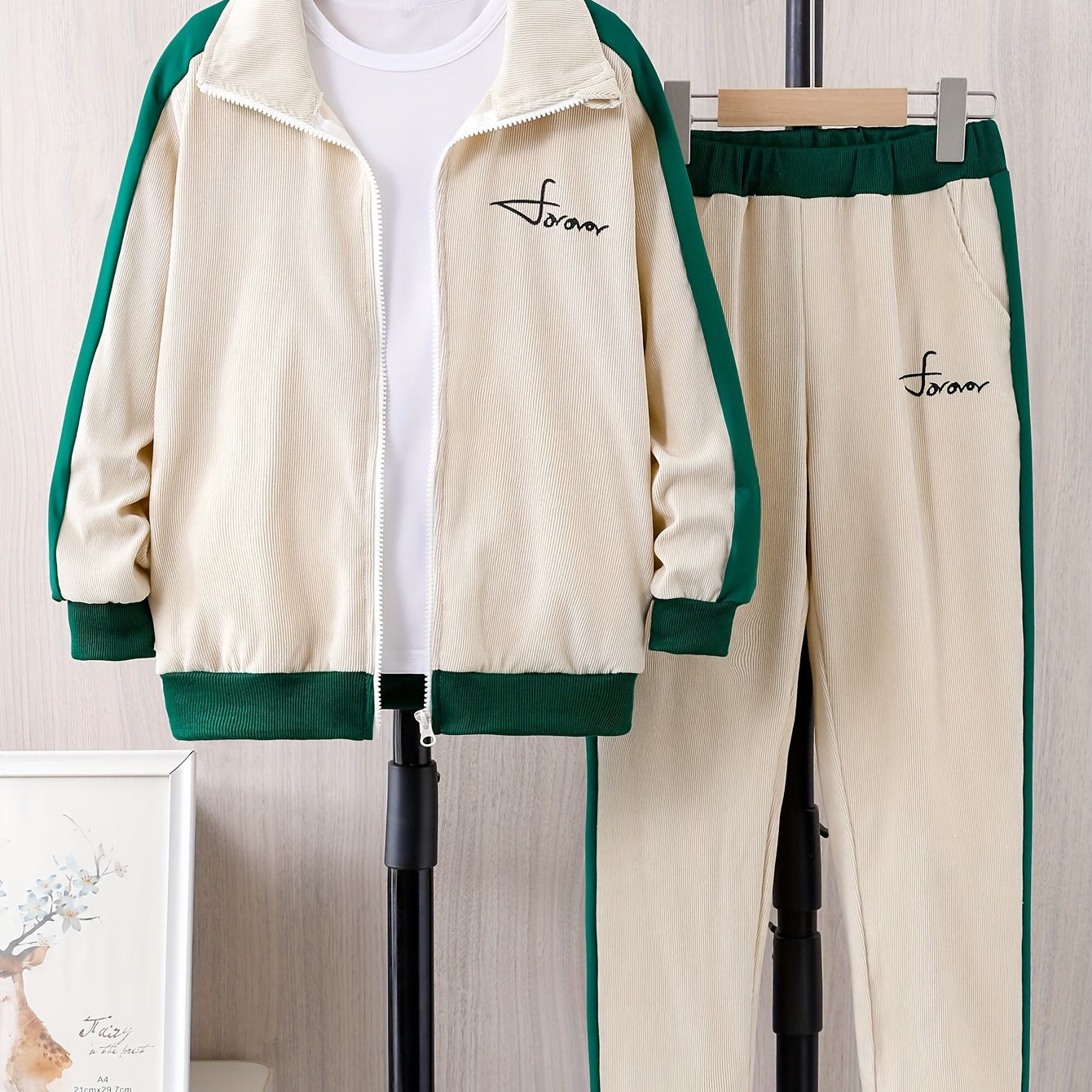 

Long Sleeve And Pants, 2- Boy's Co Ord Set For Fall &