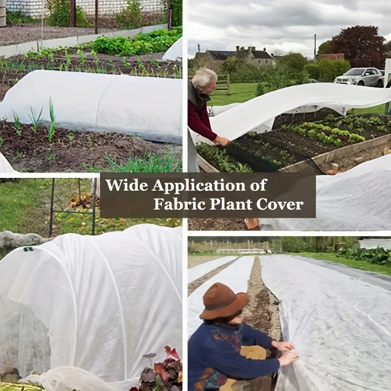 

Couvertures de plantes en rouleau, couverture de rangée flottante non tissée en tissu de jardin, appliquer sur les légumes, les arbres fruitiers, la protection contre le gel