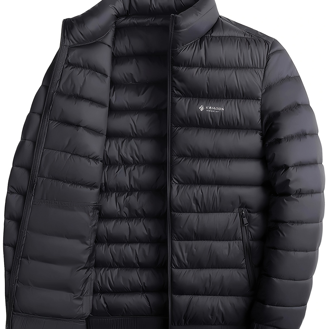 

Veste décontractée à col en synthétique - Tissu % non extensible, unie fermeture à glissière, longues régulières, courte, rembourrage en de , quotidienne