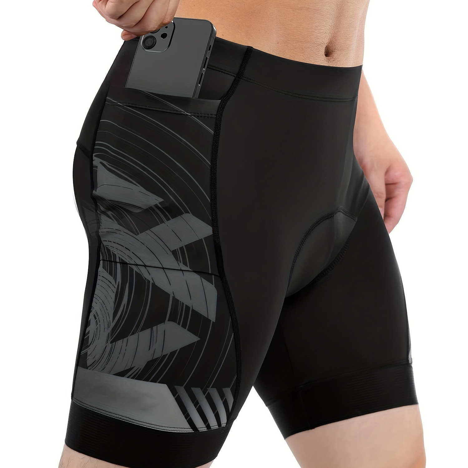 

Short De Cyclisme Tendance Pour Hommes Avec Poche, Short De Vélo De Route Léger, Rembourré En 3D, Mi-extensible, Pour Les Courses D'équitation En Plein Air