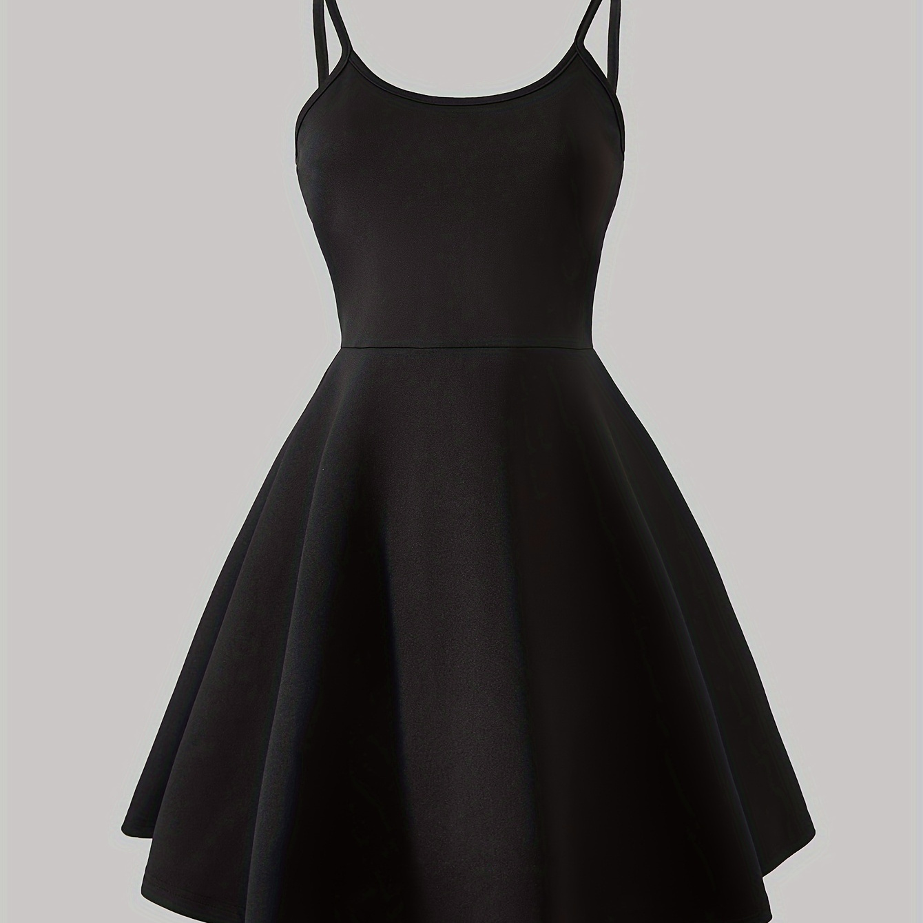

Girls Solid Cami Dress, Comfy Casual Dresses For Summer Gift Party