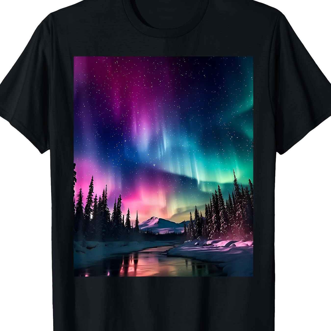 

Alaska Landscape Merch T-shirt1-100% Cotton -220g