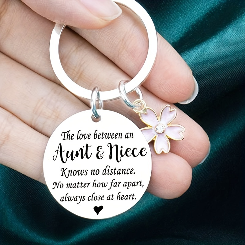 

Aunt Niece Gifts Aunt Gifts From Niece Niece Gifts From Aunt Auntie Best Aunt Ever Gifts Key Chain Birthday Gifts For Aunt Niece Christmas Gifts For Aunt From Niece Keyring Gift For Women