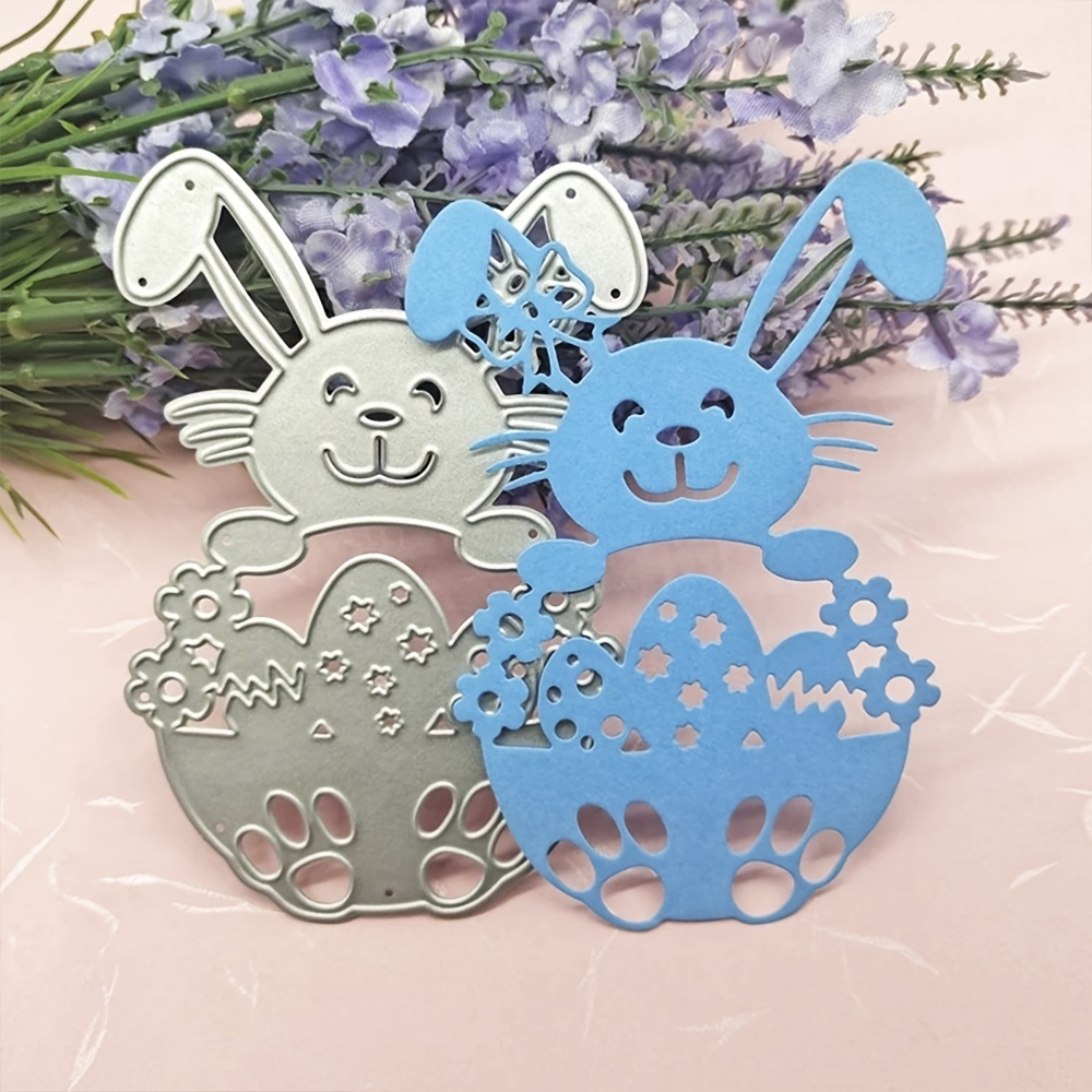 

2023 Easter Bunny Diy Metal Cutting Dies - Perfect For Card Making, Scrapbooking & More!