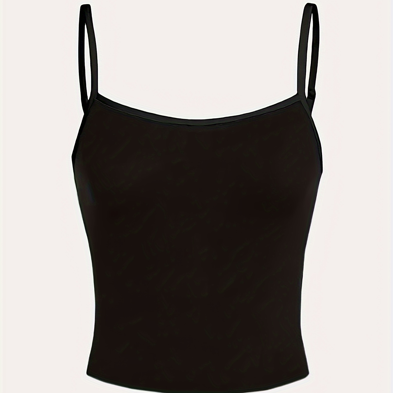 

Solid Color Cami Top, Casual Sleeveless Cami Top For Summer, Women's Clothing