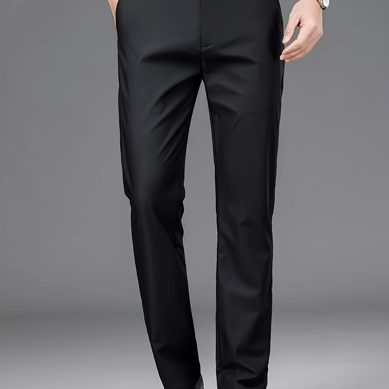 

Men's Straight-leg Suit Pants, Which Used Formal Wear Or Casual Pants For Autumn And Winter.