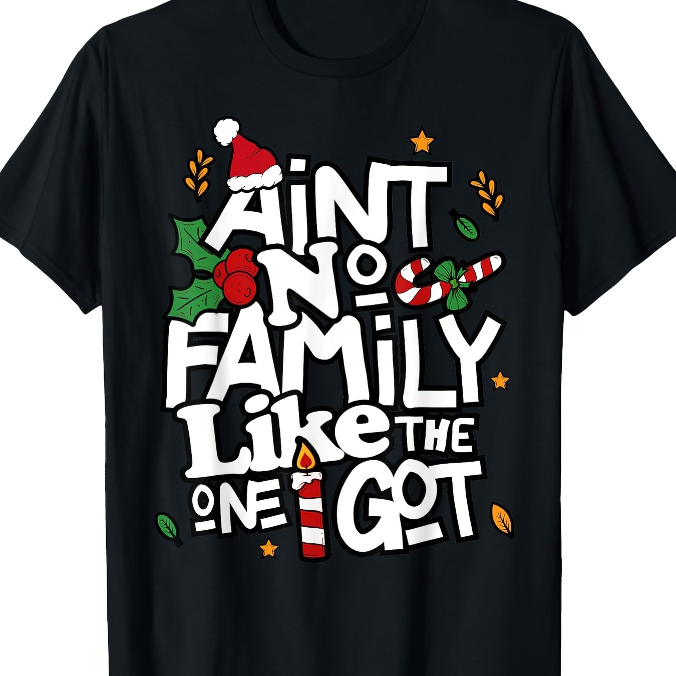 

Ain't Like Matching Family Christmas T-shirt - 220g