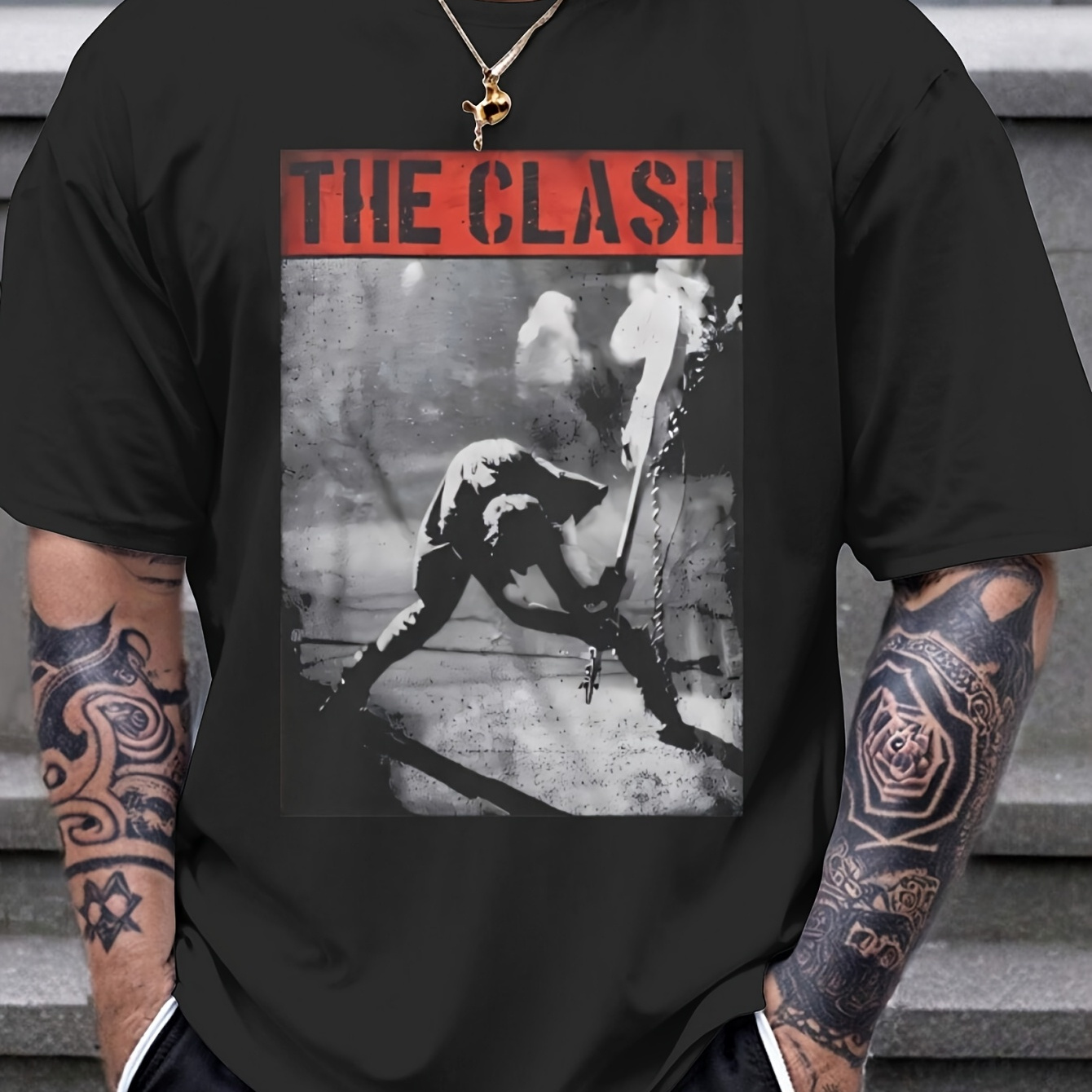 

Men's The Smashing Guitar Lightweight T-shirt