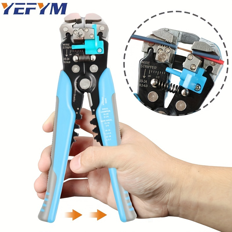 CopperMine Versatile Wire Stripper Tool Handheld Copper Wire Stripping  Machine Compact & Portable Cable Wire Stripper to Use On-The-Go