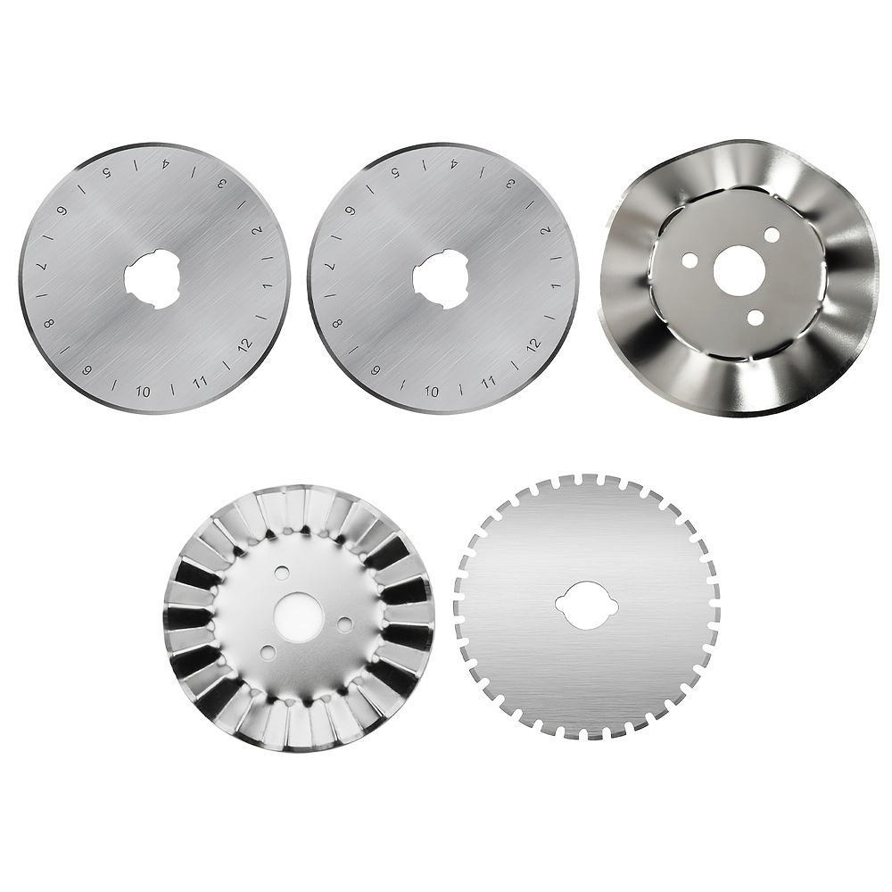 Rotary Cutter Blades Stainless Steel Round Blade Uilting Scrap Booking  Sewing Arts Crafts For Heavy Duty Use, Quilting, Patchwork, Crafts And  Sewing - Temu Qatar