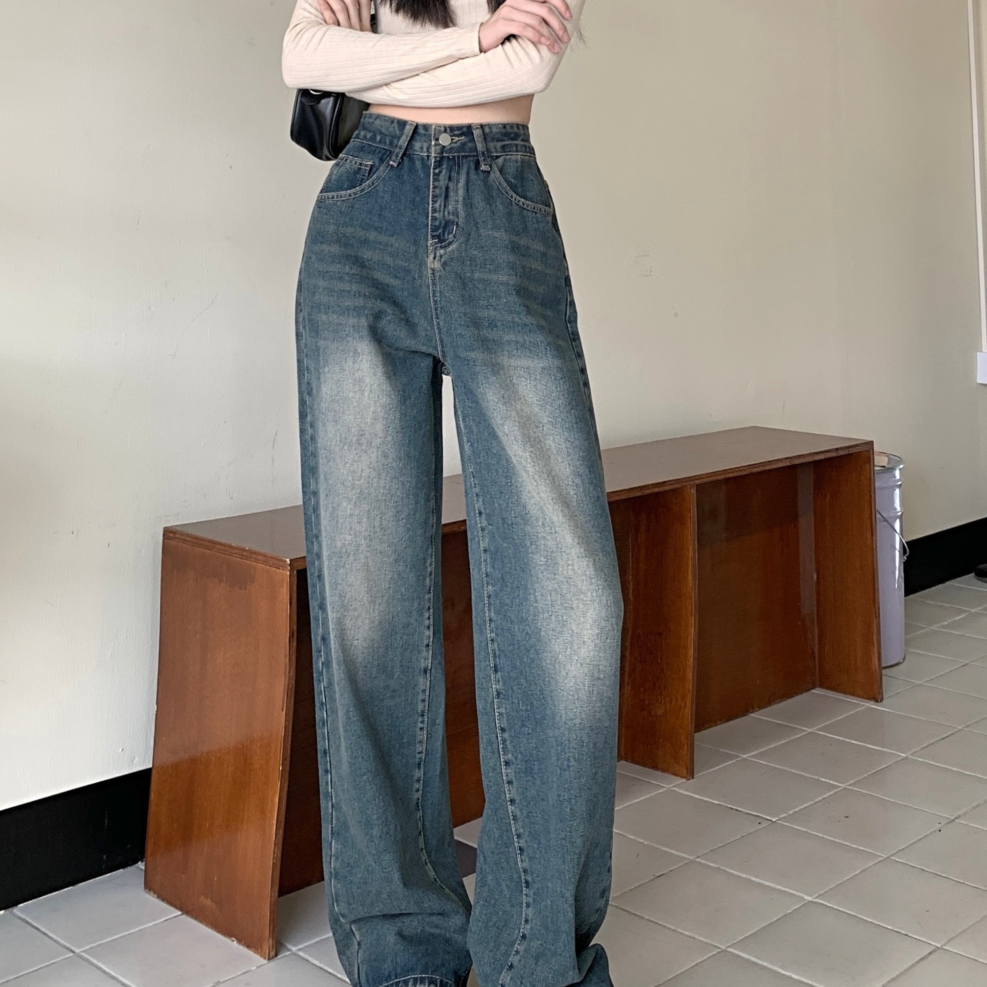 

- -waist -leg For - Fit, Non-stretch, , Button , Washable, , - For & Summer