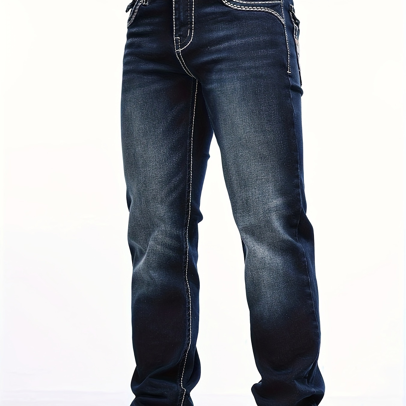 

Men's Casual Classic Jeans - Fashionable Street Style - Comfortable Fit & Durable Design - Chic Casual Wear For 4 Seasons
