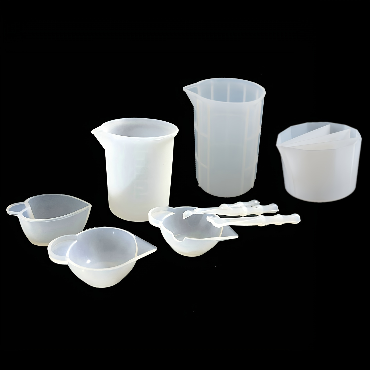 Silicone Measuring Cups Measuring Cups With Measurements For - Temu