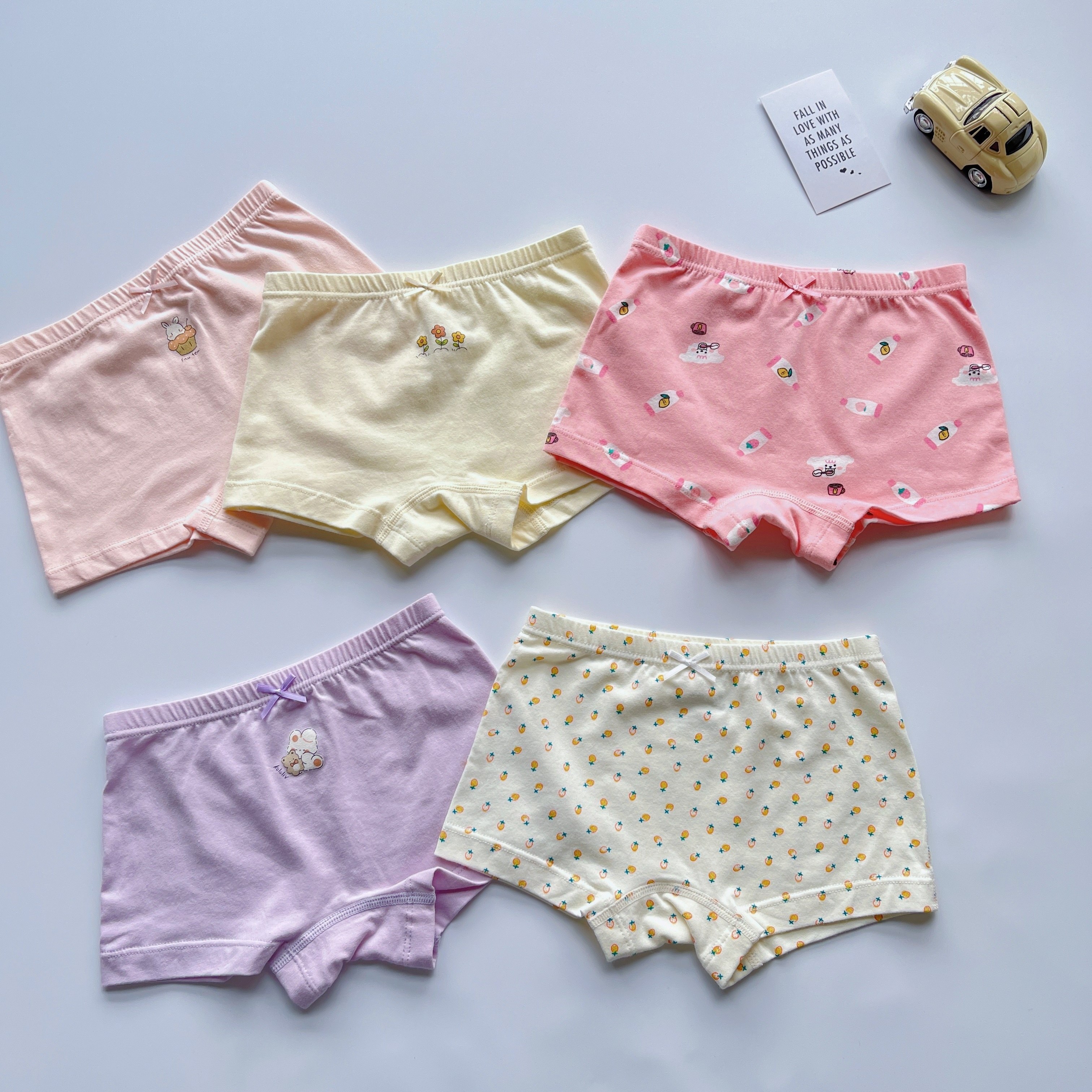 Girl's Cotton Briefs Sport Print Panties Breathable Comfy - Temu Czech  Republic