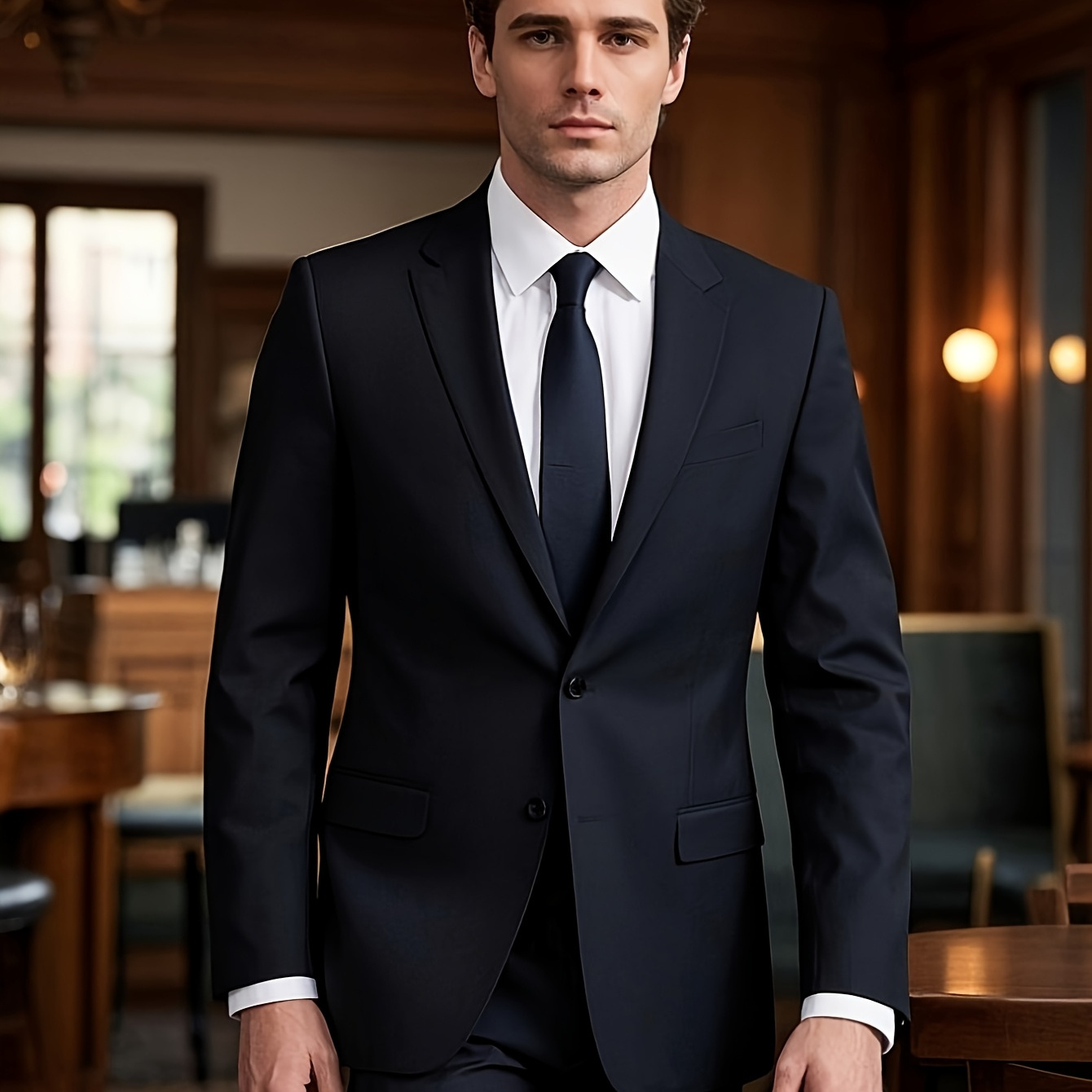 

New High-end Men's Suit For Men, Men's Suit With A Sense Of , Mature Gentleman Business Professional Formal Wear