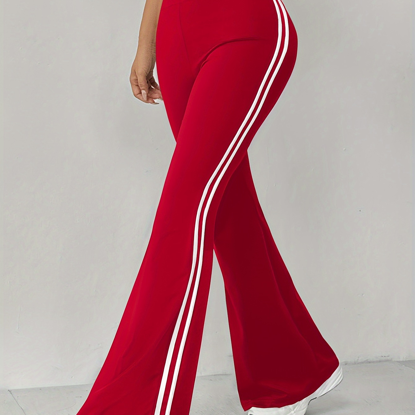 

' -waist Pants Stripes - , ,